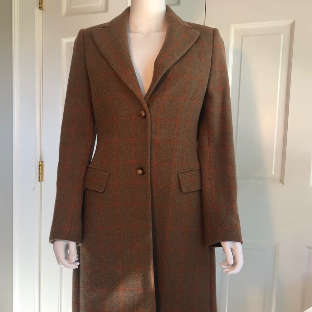 Loro Piana biscuit cashmere coat